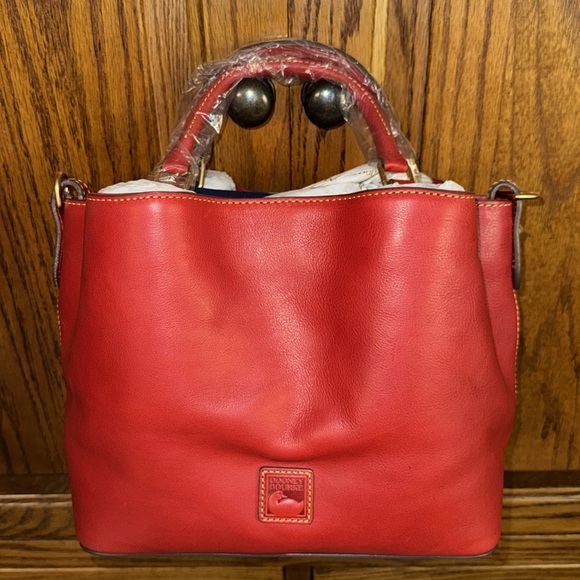 Dooney & Bourke Handbags - Dooney & Bourke NWT Florentine Small Brenna in Red